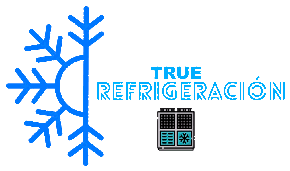 Logotipo de True Refrigeración con ícono de copo de nieve